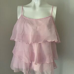 Xhilaration Light Pink Layered Camisole